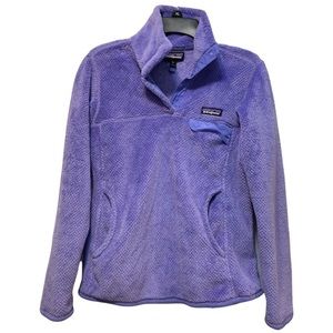 Patagonia Synchilla Snap-T Fleece Pullover Purple